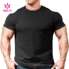 Men′s Workout Fitness Quick Dry Solid Color Tech T-Shirt